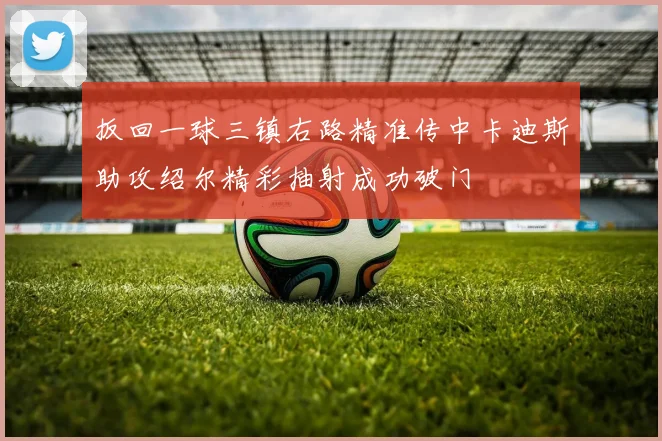 扳回一球三镇右路精准传中卡迪斯助攻绍尔精彩抽射成功破门